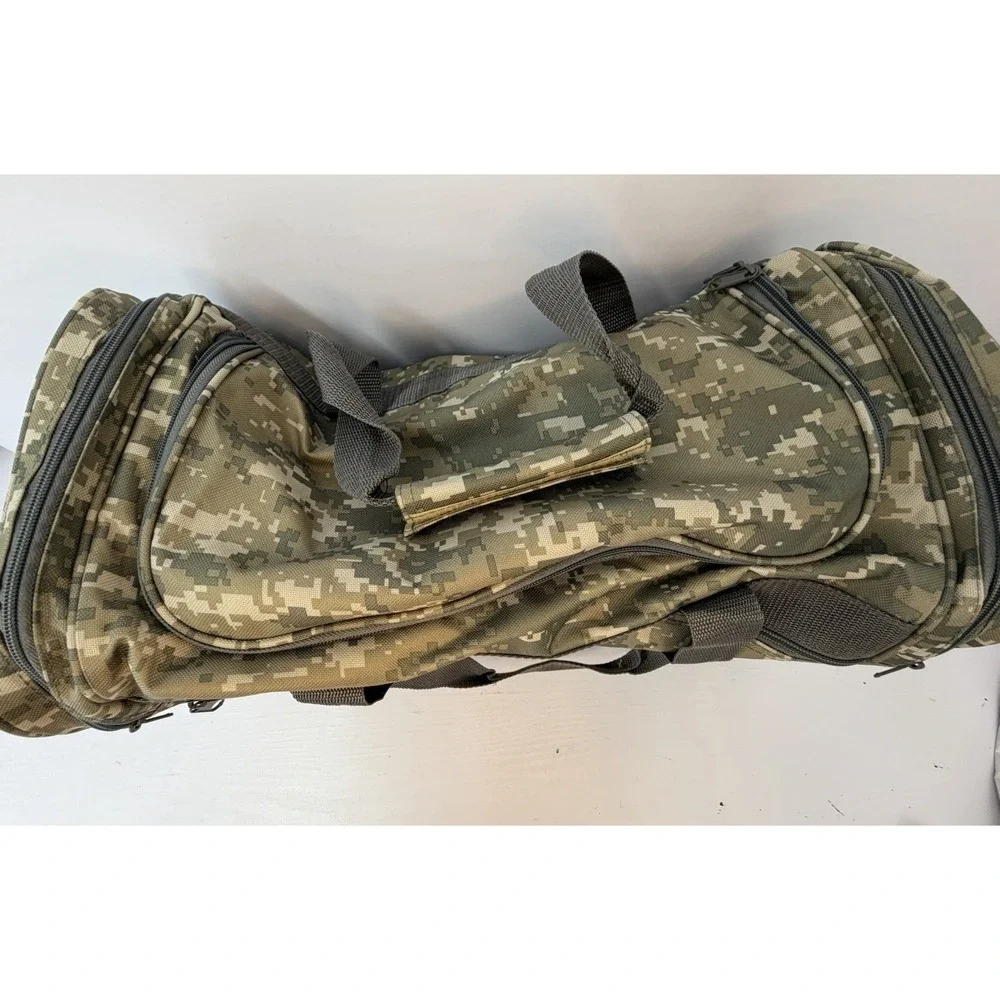 NRA Digital Camo Duffel Bag National Rifle Association Tactical Range Gym Travel